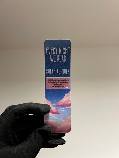 Every Night We Read Surah Al-Mulk (Mini Bookmark)