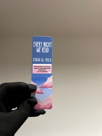 Every Night We Read Surah Al-Mulk (Mini Bookmark)