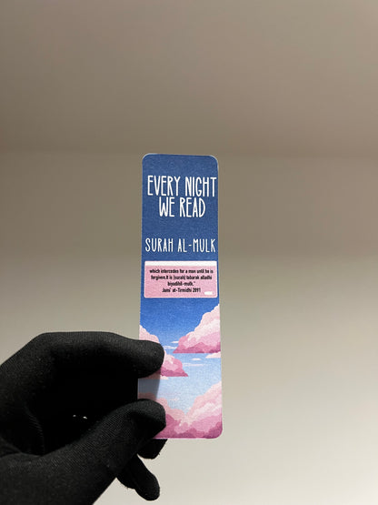 Every Night We Read Surah Al-Mulk (Mini Bookmark)