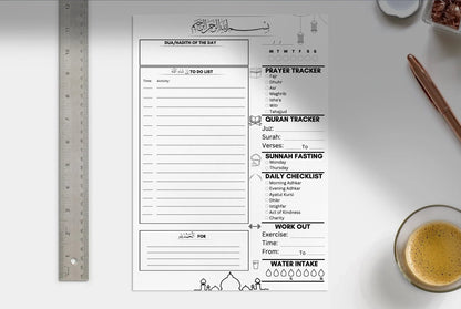 Islamic Daily Planner (Digital/Printable)