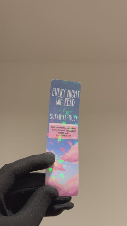 Every Night We Read Surah Al-Mulk (Mini Bookmark)