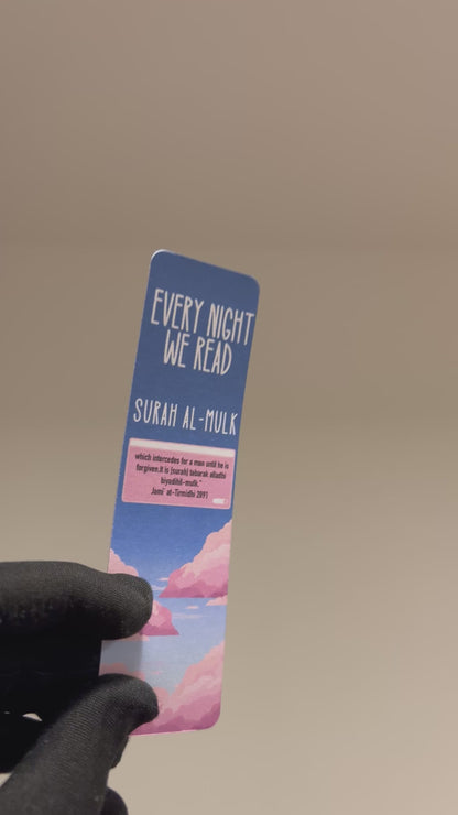 Every Night We Read Surah Al-Mulk (Mini Bookmark)